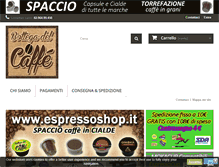 Tablet Screenshot of espressoshop.it